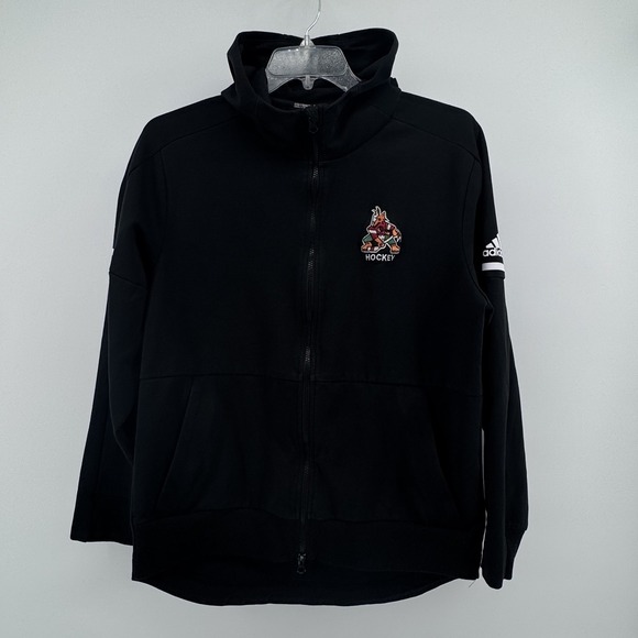 Adidas Jacket‎ Mens L Sweatshirt Hooded Centennial Phoenix Coyotes Hockey - Picture 2 of 14